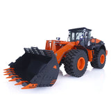 1/14 Scale Remote Controlled Hydraulic Loader JDM 198 ZW370 Electric Construction Vehicles Models W/ Motor ESC Servo Transmitter