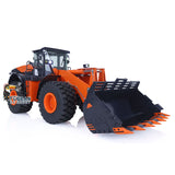Fast  Free Shipping 1/14 RC Hydraulic Loader Model JDM 198 ZW370 RTR ST8 Remote Control Construction Vehicles Light Sound System