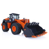 1/14 JDM 198 RC Hydraulic Loader RTR ZW370 Construction Vehicles Painted Model W/ Sound & Light Systems ESC Motor Servo Battery
