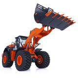Metal Hydraulic RC Loader 1/14 ZW370 JDM 198 Ready To Run Radio Control Construction Vehicle W/ Light System I6S Transmitter