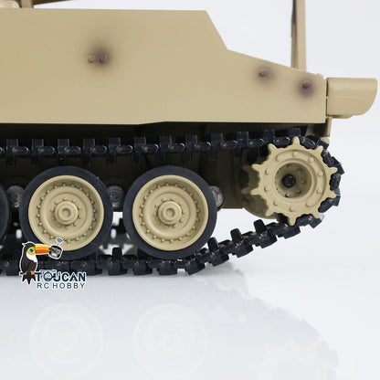 1/16 Tongde RC Panzer M109A2 Selbstfahrende Haubitze RTR BB Barrel Rückstoß Infanterie Kampffahrzeug mit LED Licht Modell Spielzeug