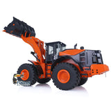 Fast  Free Shipping 1/14 RC Hydraulic Loader Model JDM 198 ZW370 RTR ST8 Remote Control Construction Vehicles Light Sound System