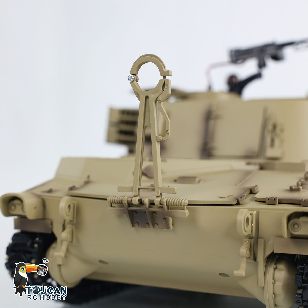 1/16 Tongde RC Panzer M109A2 Selbstfahrende Haubitze RTR BB Barrel Rückstoß Infanterie Kampffahrzeug mit LED Licht Modell Spielzeug
