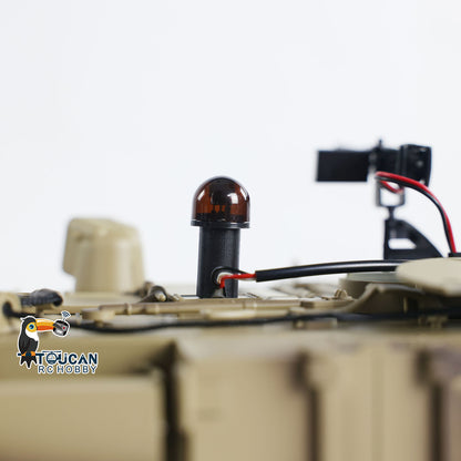 1/16 Tongde RC Panzer M109A2 Selbstfahrende Haubitze RTR BB Barrel Rückstoß Infanterie Kampffahrzeug mit LED Licht Modell Spielzeug