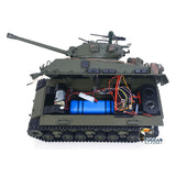 1/16 Remote Control Tank Sherman M4A3 E8 Fury Edition IR BB Barrel Elevation Smoke Unit Metal Chassis Road Wheels 360 Rotation
