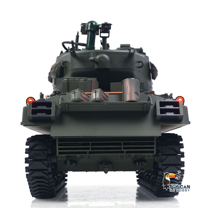 Large Hatch 1/16 Remote Control Tank Sherman M4A3 Infrared System Barrel Elevation Smoke Unit Metal Chassis Gearbox 360?? Turret