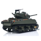 Large Hatch 1/16 Remote Control Tank Sherman M4A3 Infrared System Barrel Elevation Smoke Unit Metal Chassis Gearbox 360 Degree Turret