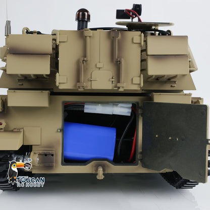 1/16 Tongde RC Panzer M109A2 Selbstfahrende Haubitze RTR BB Barrel Rückstoß Infanterie Kampffahrzeug mit LED Licht Modell Spielzeug