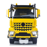 Fast Free Shipping RTR 1/14 RC Hydraulic Tipper 6X6 Metal Chassis 2Speed Model Car Remote Control Dumper Truck NO Lock Light Sound Radio Battery