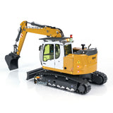 Fast  Free Shipping 1/14 RC Hydraulic Excavator 914 5-ways Valve Metal Remote Control Digger Model Emulated Engineering Vehicle