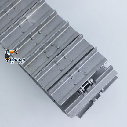 TOUCAN RC HOBBY JDM Metal Tracks Upgrade Parts for 1/14 RC Bulldozer Hydraulic Construction Vehicle Scale DIY Model Accessories