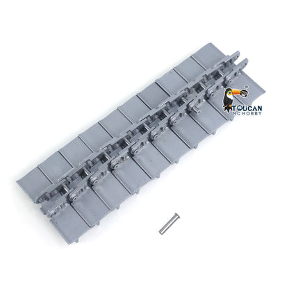 TOUCAN RC HOBBY JDM Metal Tracks Upgrade Parts for 1/14 RC Bulldozer Hydraulic Construction Vehicle Scale DIY Model Accessories