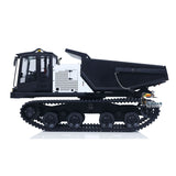 Upgraded Super Frog T14R Panther 1/14 Remote Control Hydraulic Crawler Dumper RC Metal Tracked Tipper Truck Frsky X14 Radio