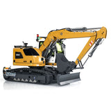 Fast  Free Shipping 1/14 RC Hydraulic Excavator 914 5-ways Valve Metal Remote Control Digger Model Emulated Engineering Vehicle