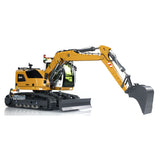 Fast  Free Shipping 1/14 RC Hydraulic Excavator 914 5-ways Valve Metal Remote Control Digger Model Emulated Engineering Vehicle