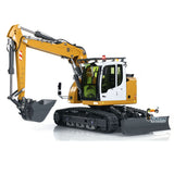 Fast  Free Shipping 1/14 RC Hydraulic Excavator 914 5-ways Valve Metal Remote Control Digger Model Emulated Engineering Vehicle