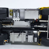 Fast Free Shipping RTR 1/14 RC Hydraulic Tipper 6X6 Metal Chassis 2Speed Model Car Remote Control Dumper Truck NO Lock Light Sound Radio Battery