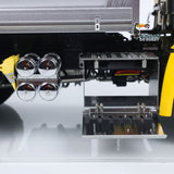 Fast Free Shipping RTR 1/14 RC Hydraulic Tipper 6X6 Metal Chassis 2Speed Model Car Remote Control Dumper Truck NO Lock Light Sound Radio Battery