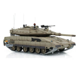 1/16 RC Tank Heng Long Merkava MK IV 3958 Remote Control Battle Tank Upgraded Metal Sprockets Smoke BB Shooting Dual Battery