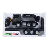 Huina 1318 1:18 RC Tractor Truck 9CH Remote Control Cars with Flatbed Trailer Assembled and Painted Hobby Model Gift