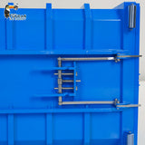 Toucanhobby 1/14 Metal U Shape High Bucket/Short Bucket/Timber Flatbed Spare Parts for RC Roll On/Off Dumper Engineering Model