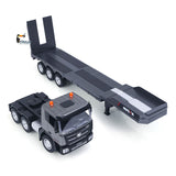 Huina 1318 1/18 RC Tractor Truck 9CH Remote Control Cars with Flatbed Trailer