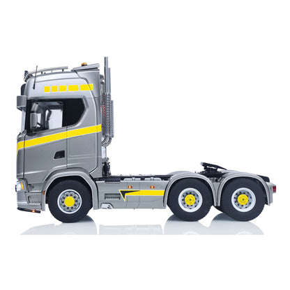 In Stock TOUCAN 1/14 RC Tractor Truck 770S RTR 3Speed Lorry 6X6 Metal Chassis Axle Locks Smoke Sound Light Chassis Suspension ST8 Battery