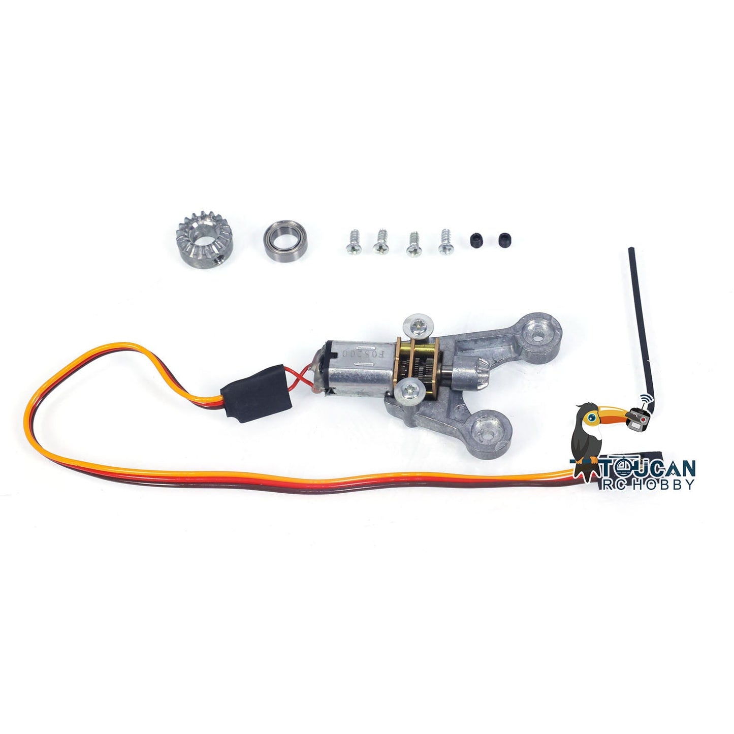 IN Stock Metal Panoramic Sight With Motor ESC Upgraded Parts Periscope for 1/16 RC Battle Tank U.S.A M1A2 Abrams 3918 Modification