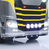 TOUCAN 1/14 RC Tractor Truck 770S RTR 3Speed Lorry 6X6 Metal Chassis Axle Locks Smoke Sound Light Chassis Suspension ST8 Battery
