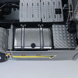 TOUCAN 1/14 RC Tractor Truck 770S RTR 3Speed Lorry 6X6 Metal Chassis Axle Locks Smoke Sound Light Chassis Suspension ST8 Battery