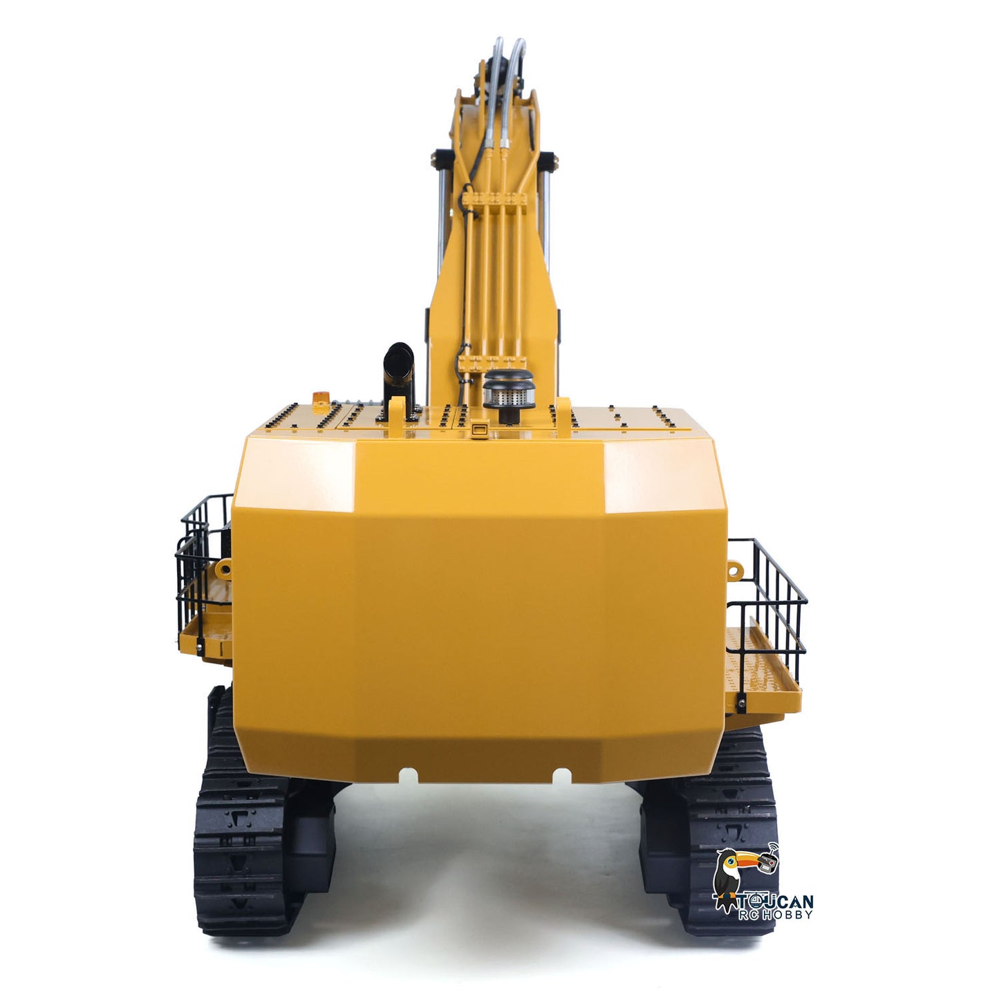 RTR 1/14 Hydraulic RC Excavator 6015B Metal Remote Control Digger Heavy Duty Model Construction Vehicle Flysky PL18EV Lite