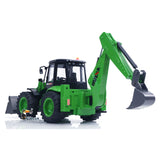 HUINA 1/14 1579 Plastic RC Loader Remote Controlled Backhoe Excavator 2.4G 9CH Hobby Model DIY Toys Electric Cars Painted