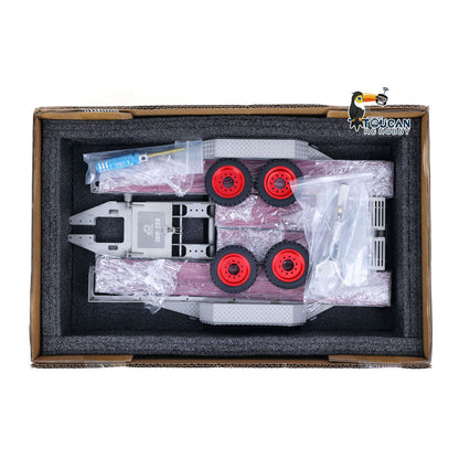 TOUCAN RC HOBBY JDM-228 1/14 Metal Extendable Multifunction Gooseneck Trailer KIT for JDMODEL RC Hydraulic Excavator LR920 LR914 ZW370 Loader