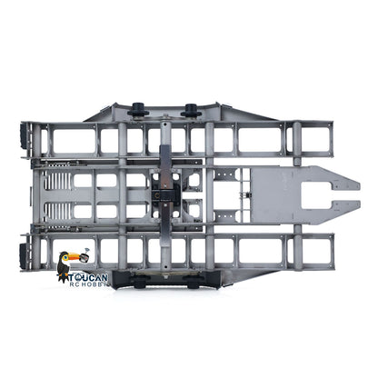 TOUCAN RC HOBBY JDM-228 1/14 Metal Extendable Multifunction Gooseneck Trailer KIT for JDMODEL RC Hydraulic Excavator LR920 LR914 ZW370 Loader