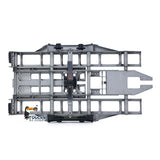JDM-228 1/14 Metal Extendable Multifunction Gooseneck Trailer KIT for JDMODEL RC Hydraulic Excavator LR920 LR914 ZW370 Loader
