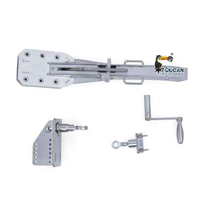 TOUCAN RC HOBBY JDM-228 1/14 Metal Extendable Multifunction Gooseneck Trailer KIT for JDMODEL RC Hydraulic Excavator LR920 LR914 ZW370 Loader