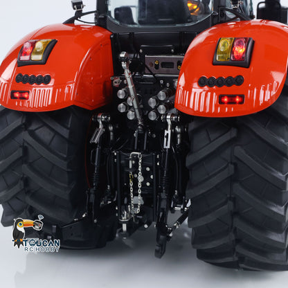 In Stock TOUCAN RC HOBBY LESU Metal 1/14 RC Tractor Truck AOUE 1050 4x4 Hydraulic Farm vehicle K500 Seedbed Pre-sowing Soil Preparation Planter Plough Light Sound