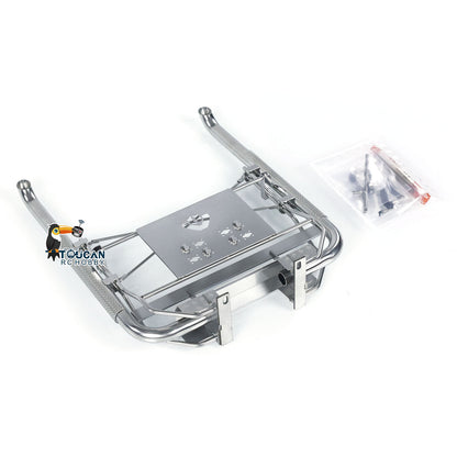 ScaleClub Metall-V-förmiges Auspuffrohr für 1/14 RC Traktor-LKW-Chassis Automodellteile R73 R62 R47 DIY-Teile