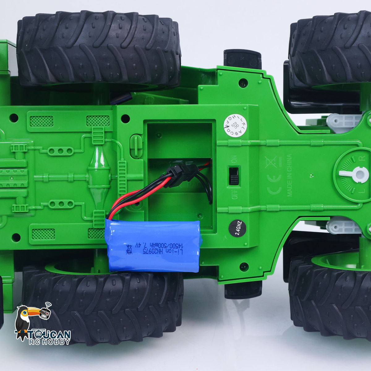 HUINA 1/14 1579 Kunststoff RC Loader Ferngesteuerter Bagger Bagger 2.4G 9CH Hobby Modell DIY Spielzeug Elektroautos Lackiert