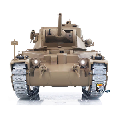 1/16 RC Tank Matilda III IV Tongde IR Turret Rotary 320 Degree Electric Remote Control Military Vehicle Metal Gearbox Road Wheel