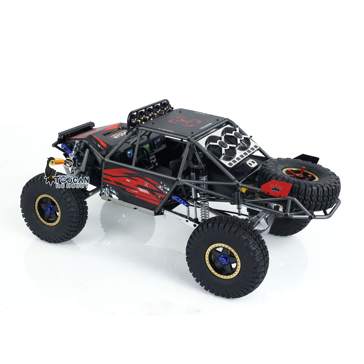 1/8 Capo Queen CD1582X U4 RC Crawler Auto Ferngesteuertes Rennfahrzeug RTR Modell Ready to Run 2 Geschwindigkeiten ESC Servomotor 