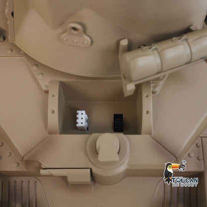 1/16 RC Tank Matilda III IV Tongde IR Turret Rotary 320 Degree Electric Remote Control Military Vehicle Metal Gearbox Road Wheel