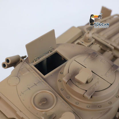 1/16 RC Tank Matilda III IV Tongde IR Turret Rotary 320 Degree Electric Remote Control Military Vehicle Metal Gearbox Road Wheel