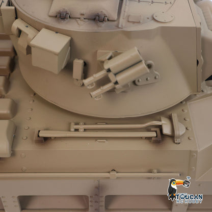 1/16 RC Tank Matilda III IV Tongde IR Turret Rotary 320 Degree Electric Remote Control Military Vehicle Metal Gearbox Road Wheel