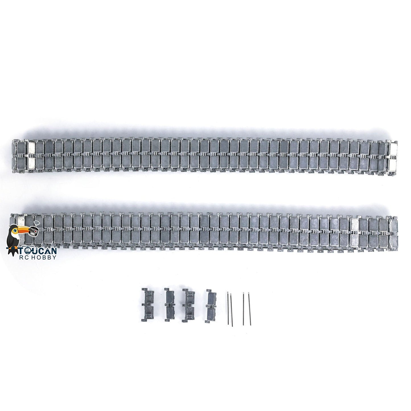 Heng Long Metal Tracks Sprockets Road Wheels Idlers Driving Axle Bearings Part For British Challenger II 3908 RC  Tank Model