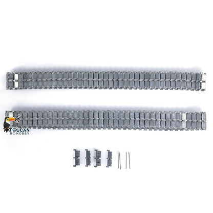 Heng Long Metal Tracks Sprockets Road Wheels Idlers Driving Axle Bearings Part For British Challenger II 3908 RC  Tank Model