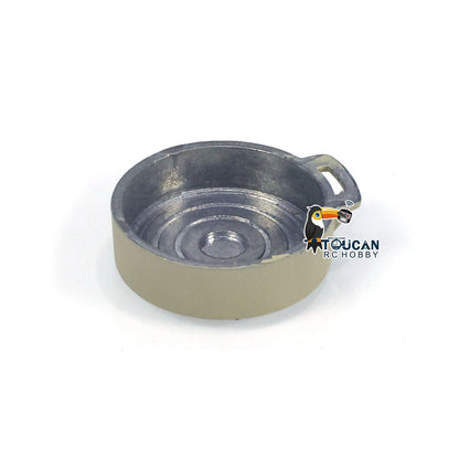 CS Metal Decorative Pan For 1/16 Heng Long Remote Control Tank M1A2 Abrams 3918 RC DIY Vehicle Model Replacement Accessories