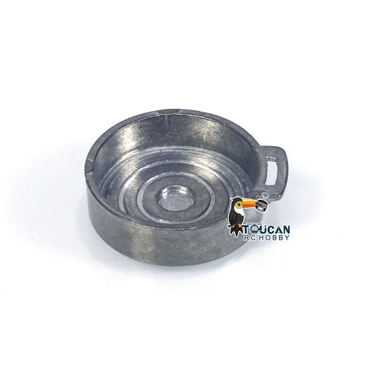 Metal Pan Decorative Pot for 1/16 Scale 2.4Ghz RC Battle Tanks USA M1A2 Abrams 3918 Radio Control Model Spare Parts Accessories