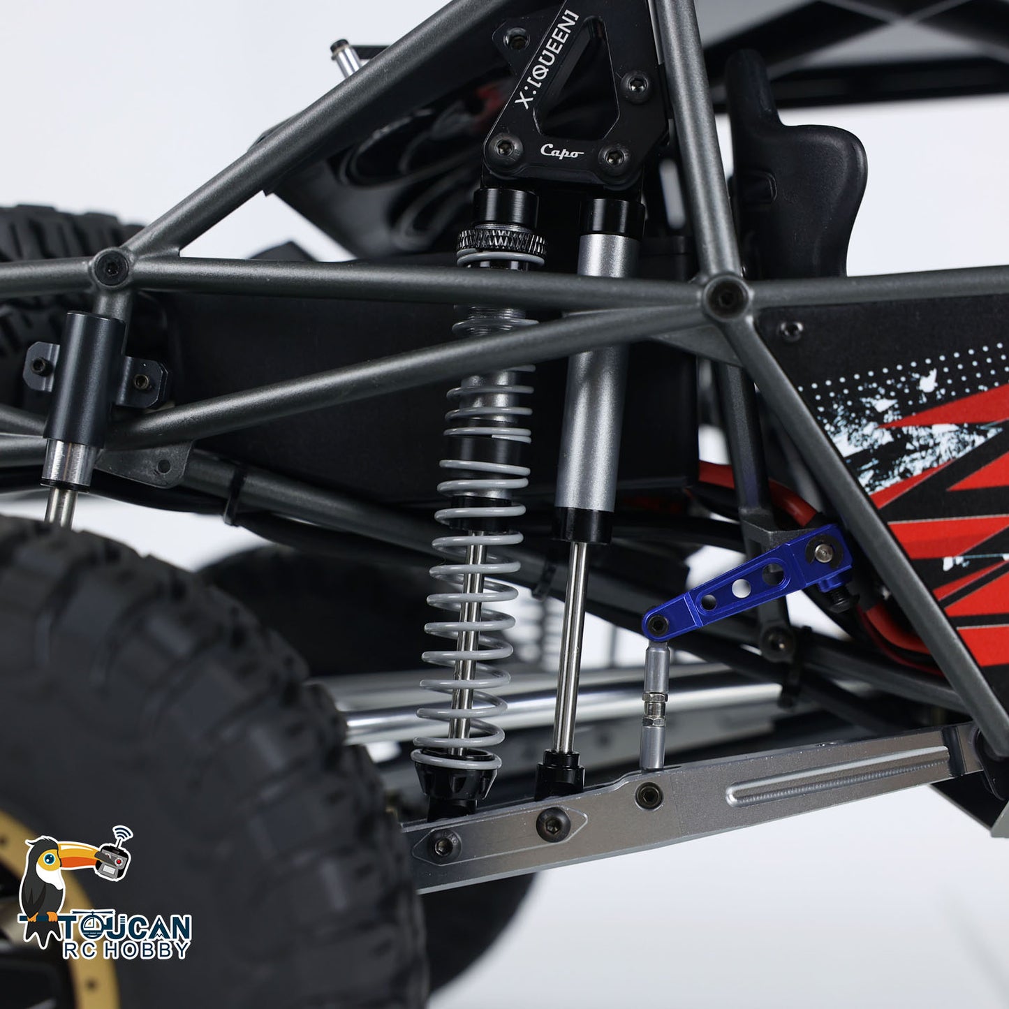 1/8 Capo Queen CD1582X U4 RC Crawler Auto Ferngesteuertes Rennfahrzeug RTR Modell Ready to Run 2 Geschwindigkeiten ESC Servomotor 