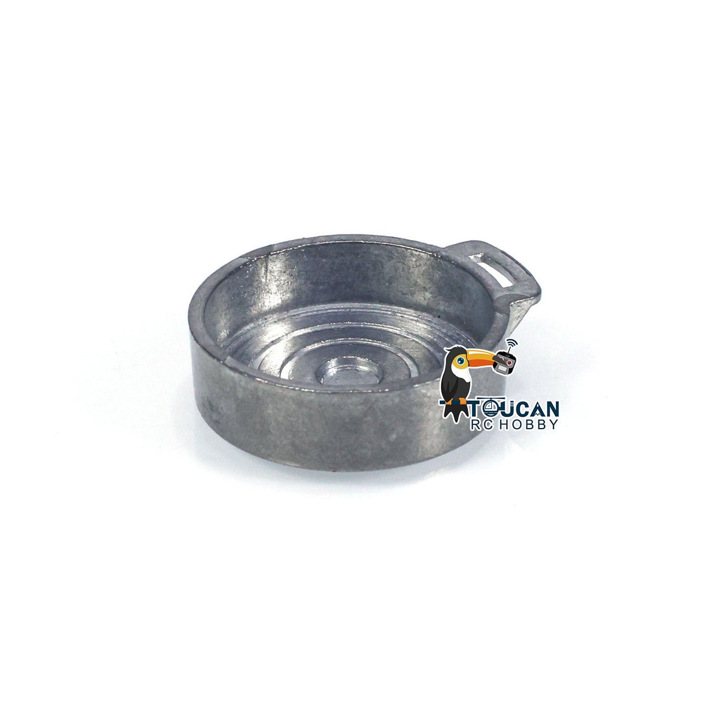 Metallpfanne, dekorativer Topf für 1/16 RC Kampfpanzer, Funksteuerung Panzer M1A2 Abrams 3918, DIY-Teile, bemalt, Hobby-Modell